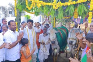 ఎండబెట్ల గ్రామంలో గో–వృషభ కళ్యాణ