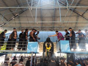 నంది వడ్డేమాన్‌లో శనేశ్వర స్వామికి తిలతైల అభిషేకాలు