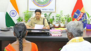 ప్రజావాణిలో 8 ఫిర్యాదులు స్వీకరించిన జిల్లా ఎస్పీ…