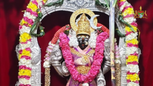 కొల్లాపూర్ వాసవి దేవాలయంలో వైభవంగా లలిత త్రిపుర సుందరి అలంకరణ